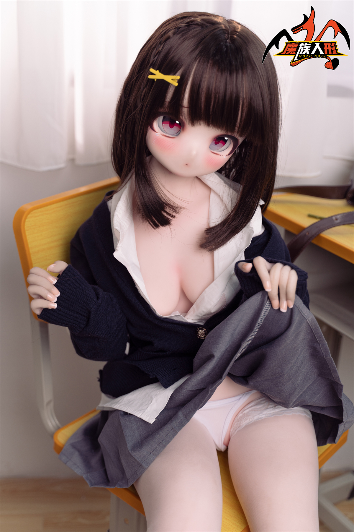 Mozu 130cm Ruby - Mini Lovely Young Loli Girl Premium Silicone Sex Doll for Ultimate Companionship