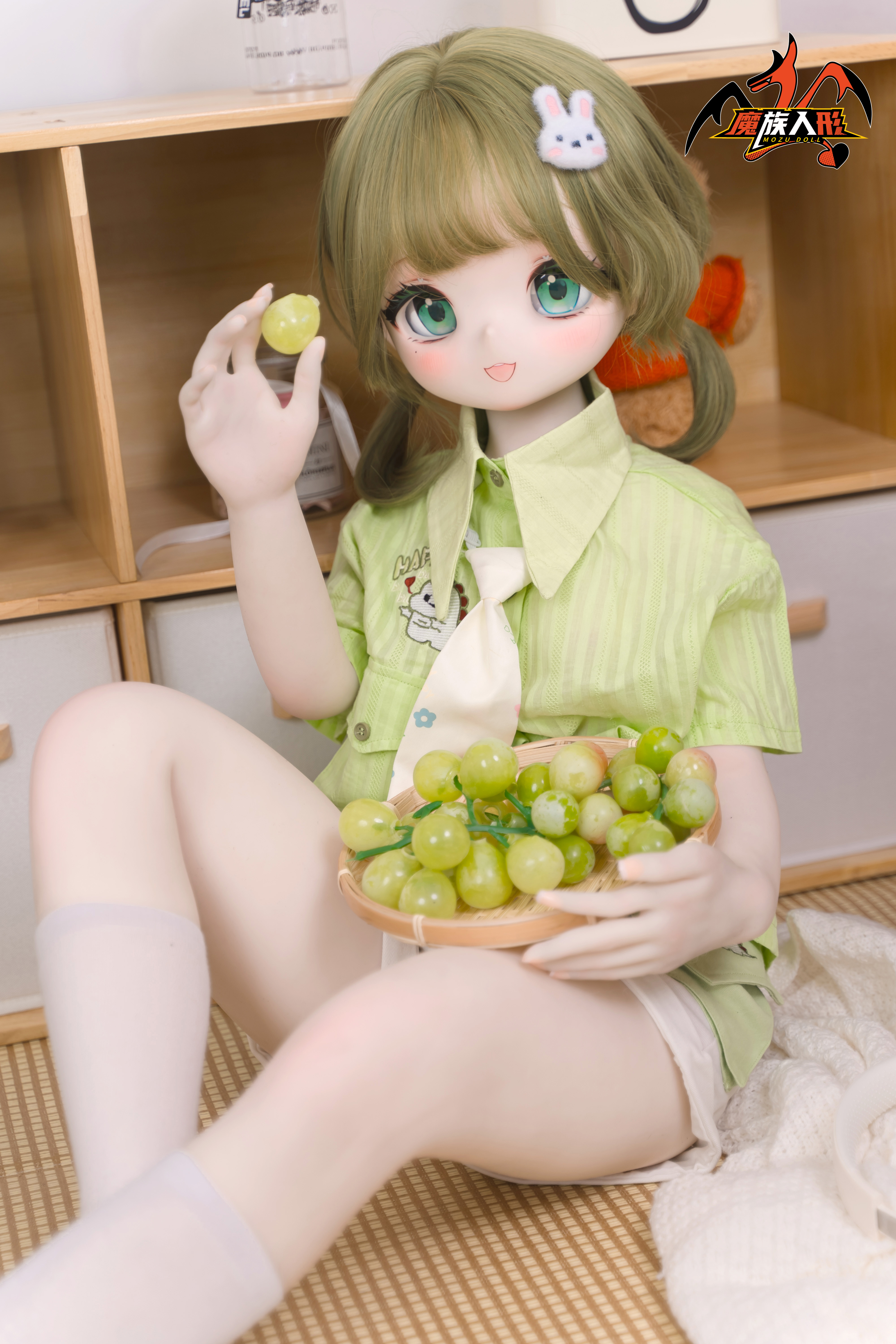Mozu 130cm Meu - Mini Lovely Young Loli Girl Premium Silicone Sex Doll for Ultimate Companionship