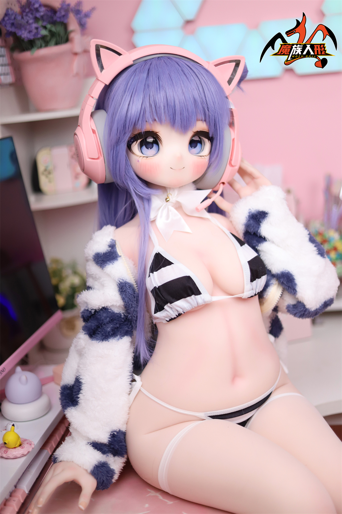 Mozu 130cm Kaoru - Mini Lovely Young Loli Girl Premium Silicone Sex Doll for Ultimate Companionship