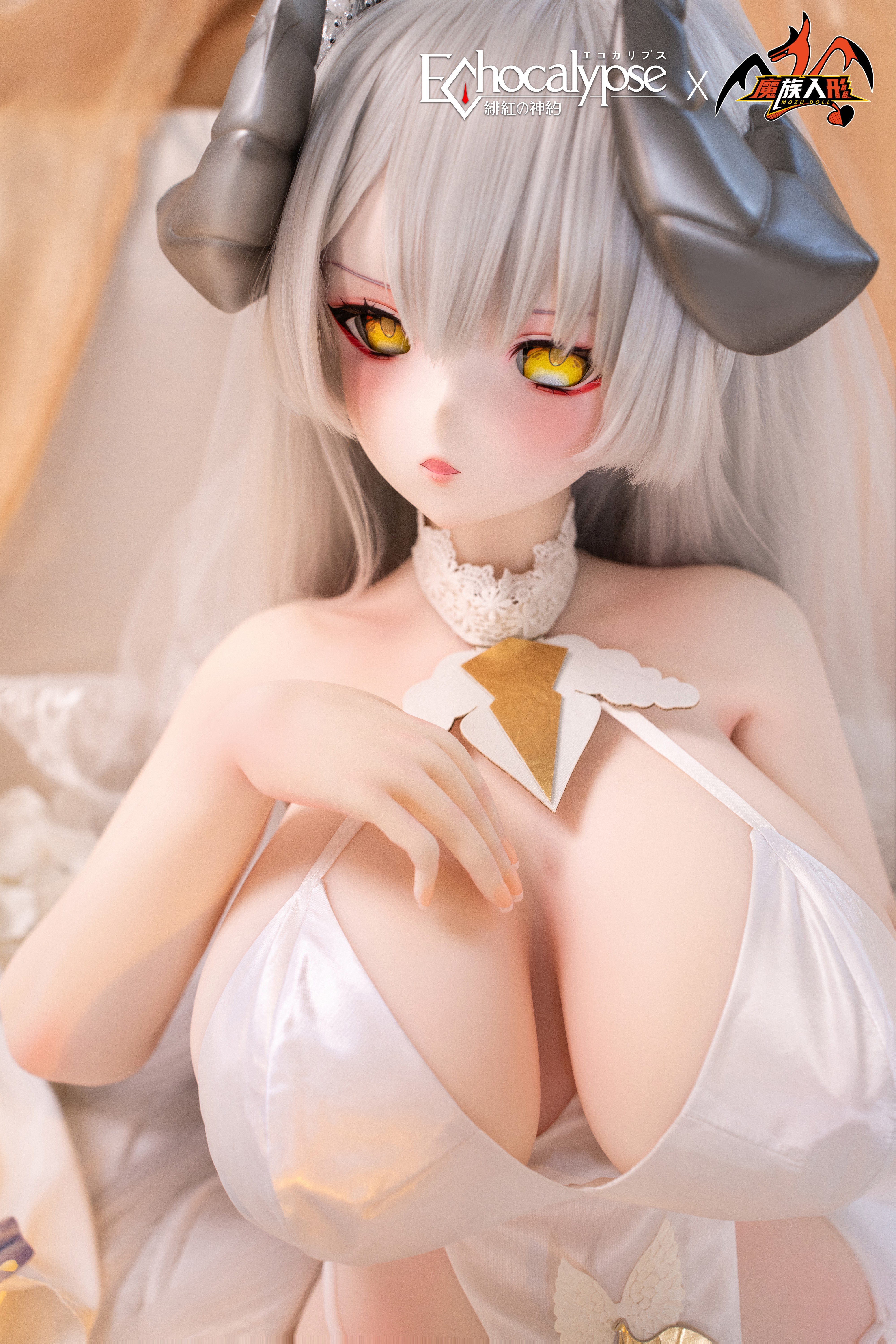 Mozu 150cm The Witch Lilisi - UR Grade Huge Breast Echocalypse Anime series articulated dolls made of silicone in a 1:1 scale Jelly boobs
