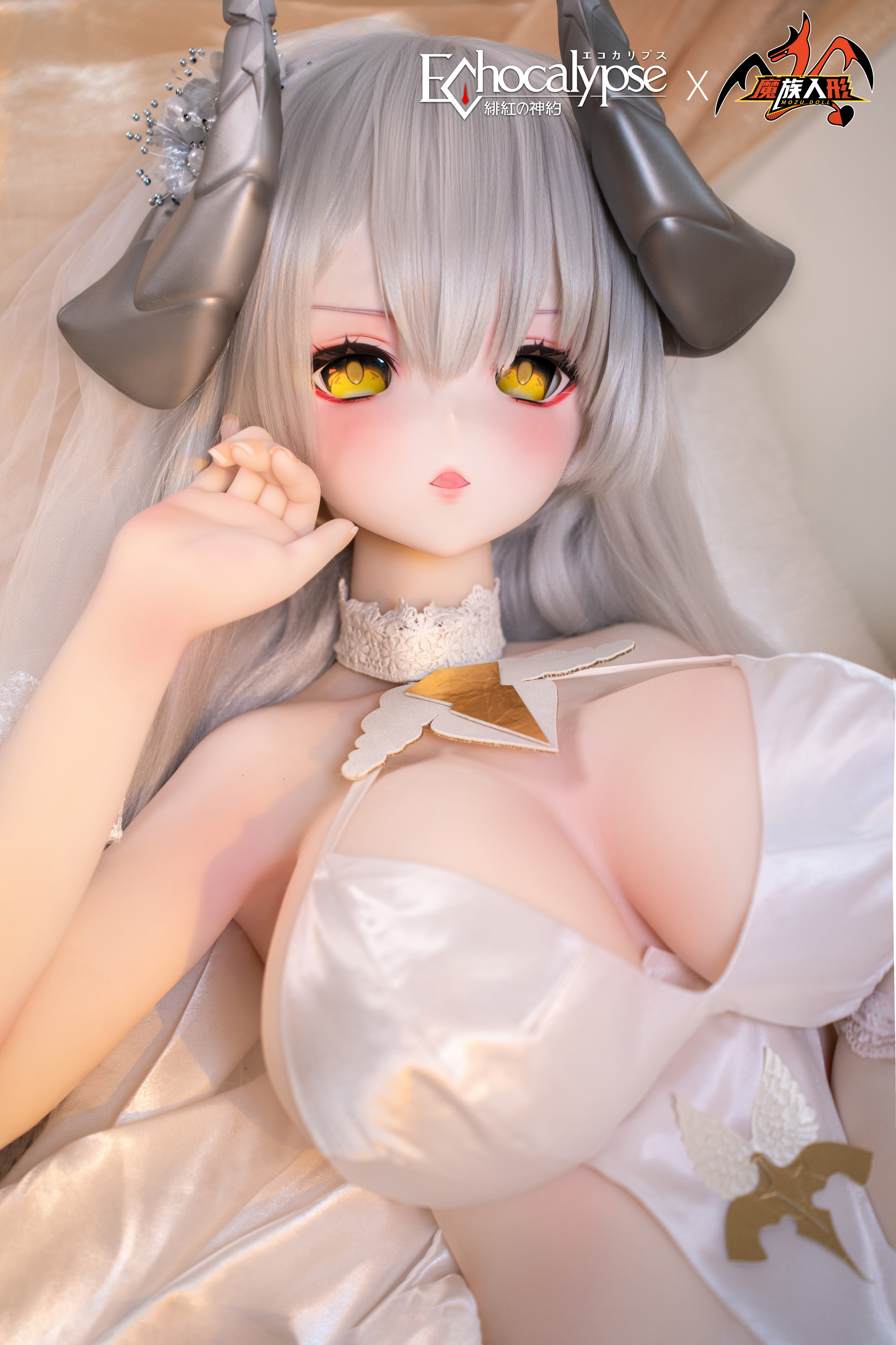 Mozu 150cm The Witch Lilisi - UR Grade Huge Breast Echocalypse Anime series articulated dolls made of silicone in a 1:1 scale Jelly boobs