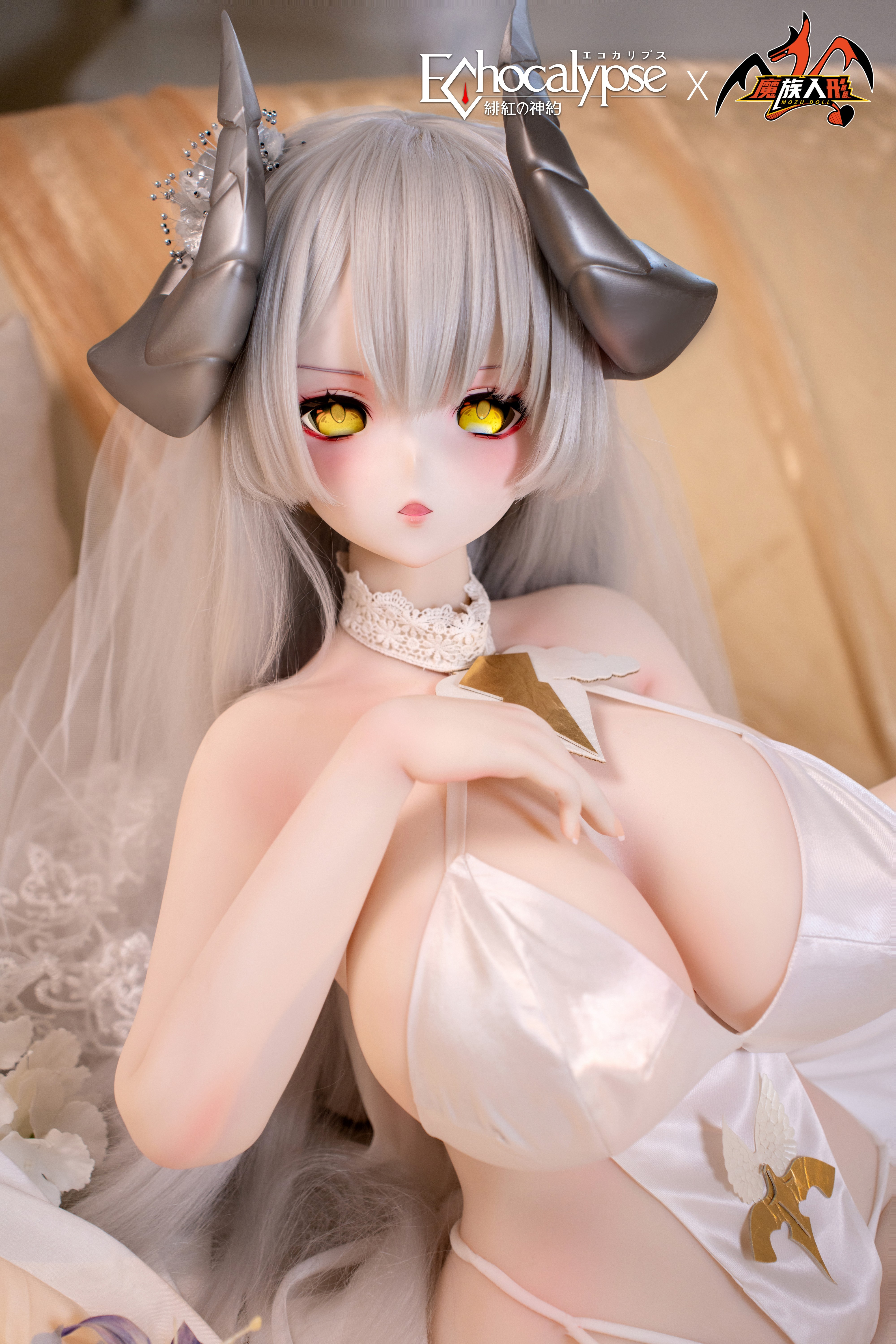 Mozu 150cm The Witch Lilisi - UR Grade Huge Breast Echocalypse Anime series articulated dolls made of silicone in a 1:1 scale Jelly boobs