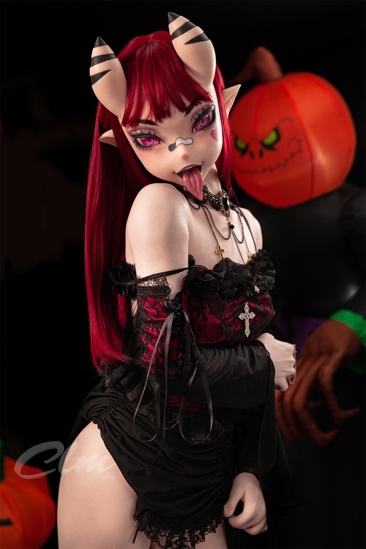 CLM(Climax Doll) Ultra-Realistic Full Silicone Sex Doll SiQ 157cm Meru Halloween🔹Ultra🔹