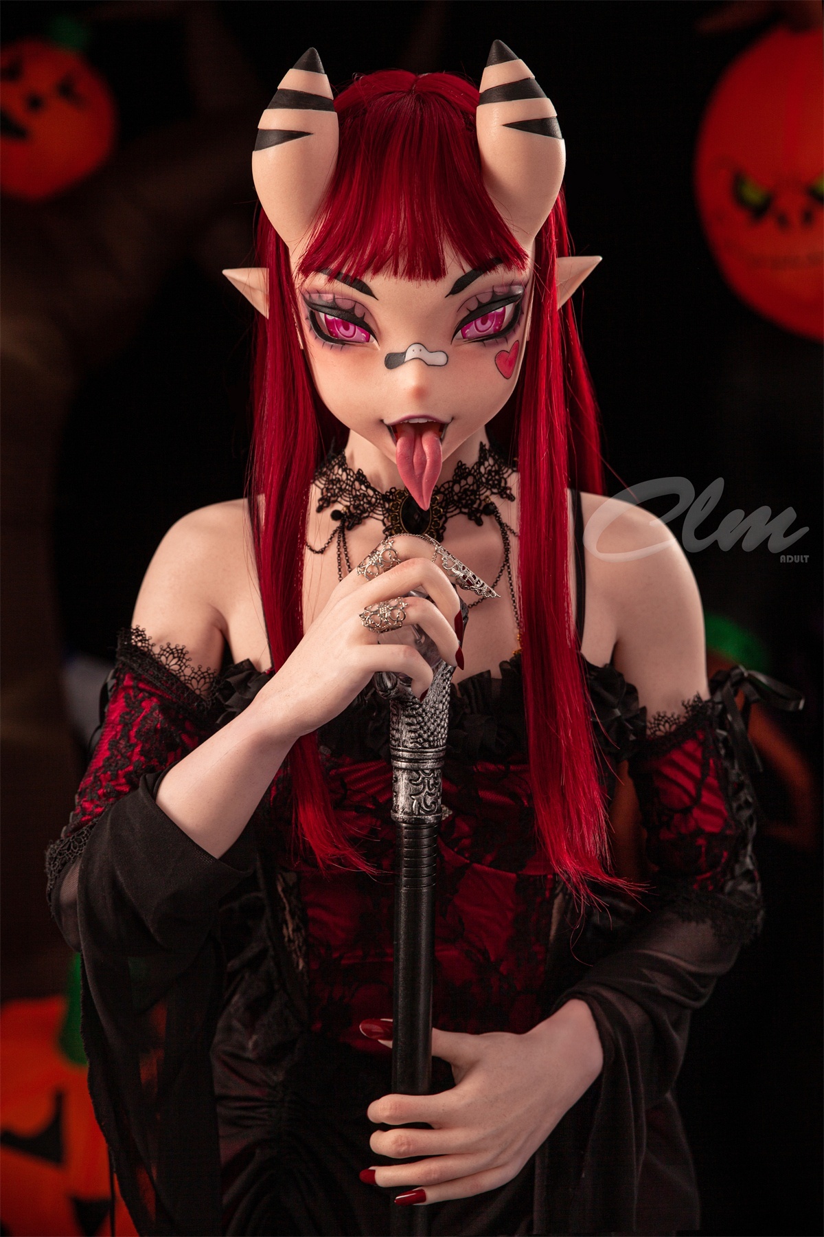 CLM(Climax Doll) Ultra-Realistic Full Silicone Sex Doll SiQ 157cm Meru Halloween🔹Ultra🔹