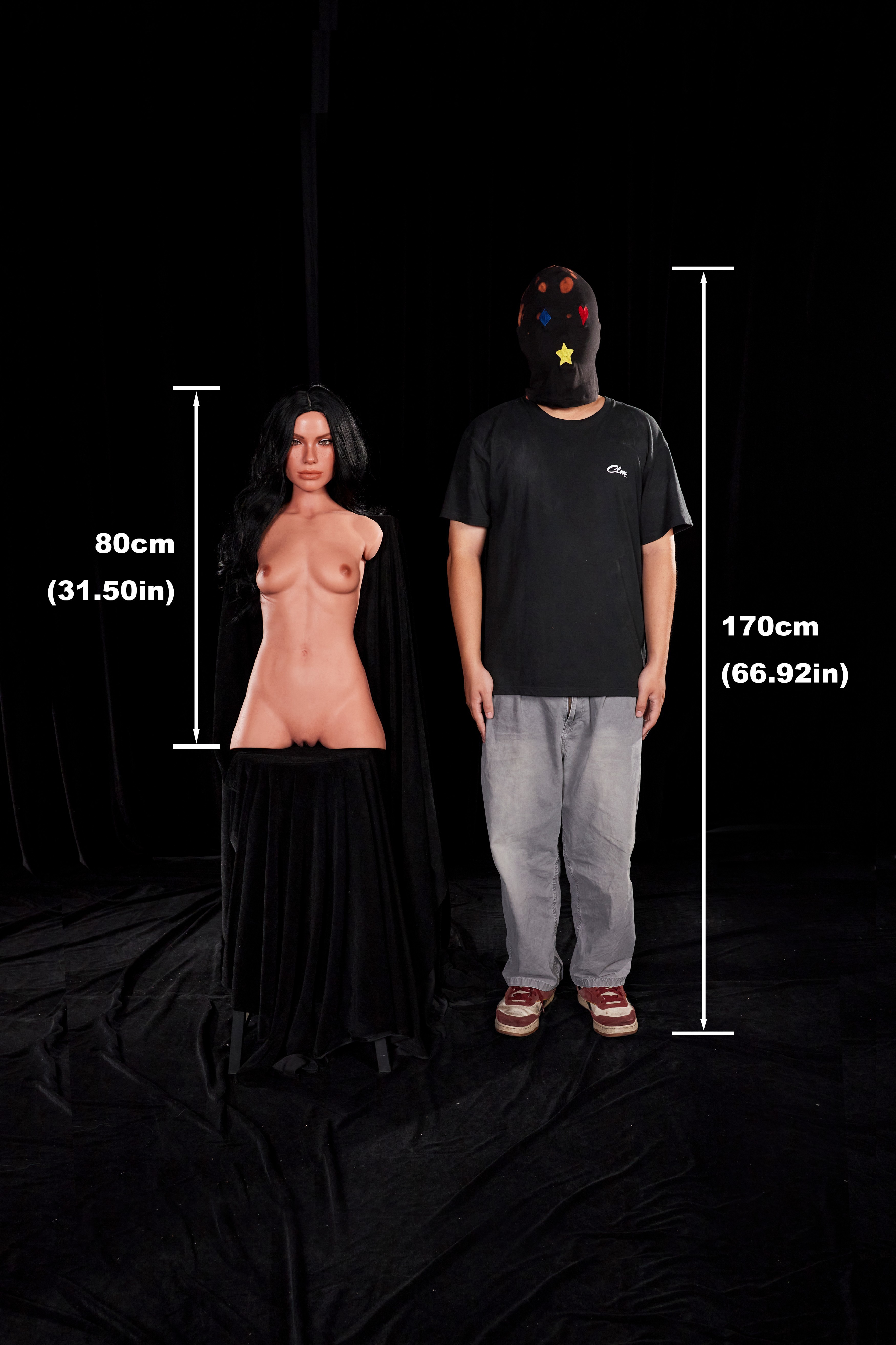 CLM(Climax Doll) Ultra-Lightweight Life-Size Sex Doll Torso With Head ULW 661# Carmen 💕ULW💕