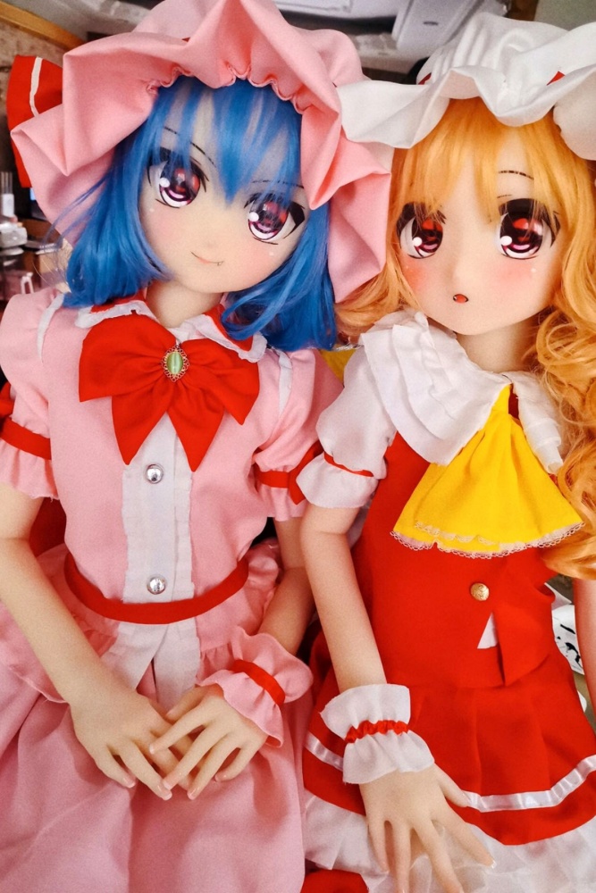 Aotume-135cm 4.4ft Head #22 AA Cup Slim Body Mini sex doll Cartoon Anime Super Realistic Silicone Sex Doll