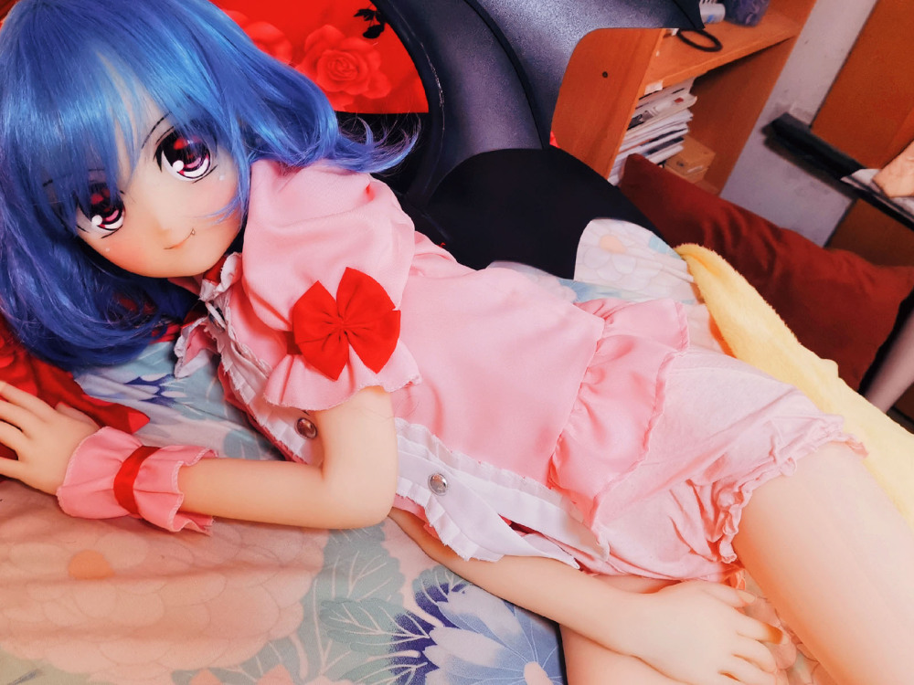 Aotume-135cm 4.4ft Head #30 AA Cup Slim Body Mini sex doll Cartoon Anime Super Realistic Silicone Sex Doll