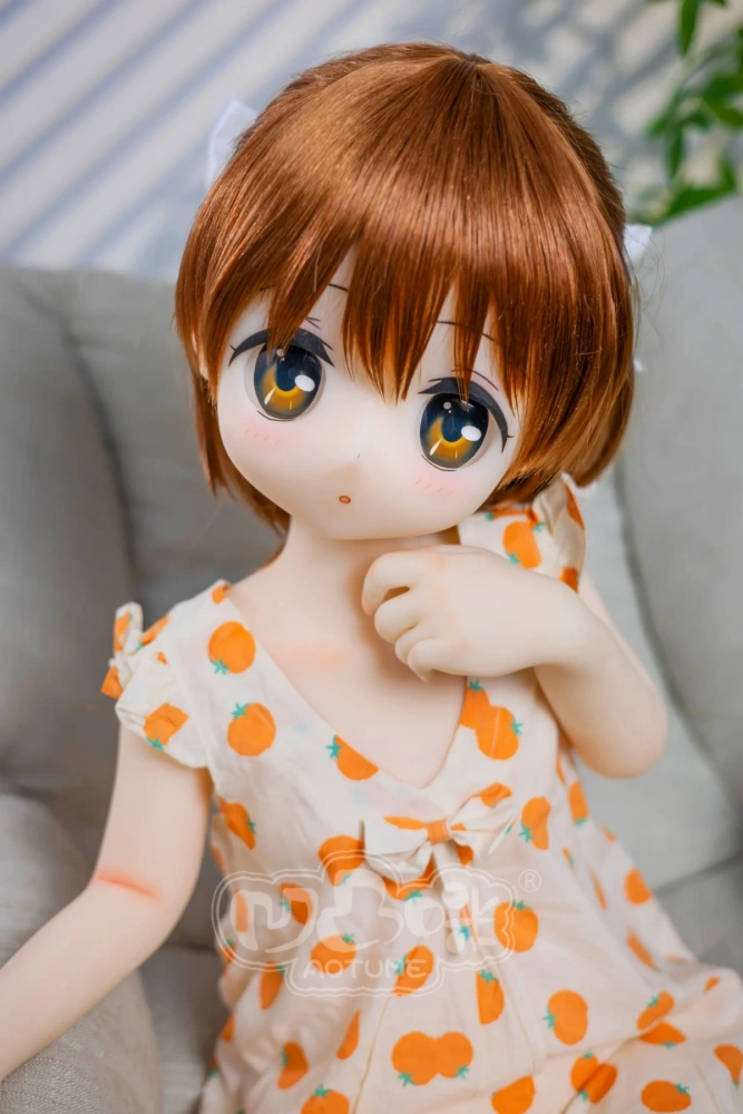 Aotume-105cm Full TPE sex doll AA-cup #118 head Cosplay kawaii Mini Sex Doll