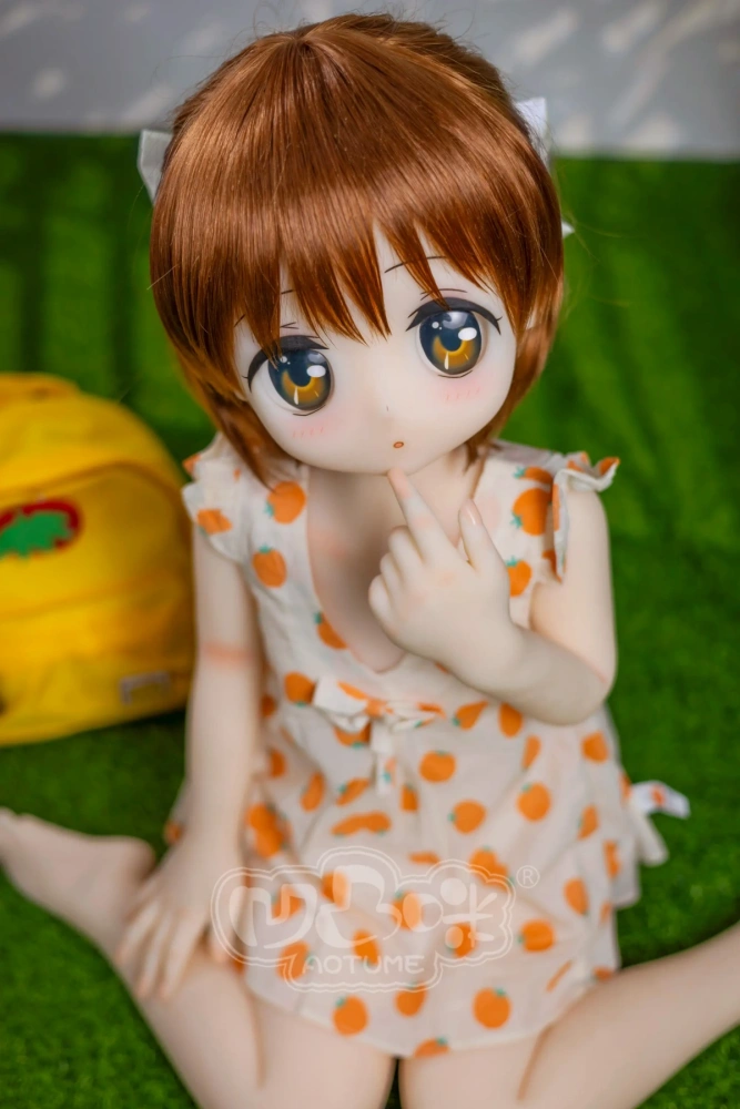 Aotume-105cm Full TPE sex doll AA-cup #118 head Cosplay kawaii Mini Sex Doll