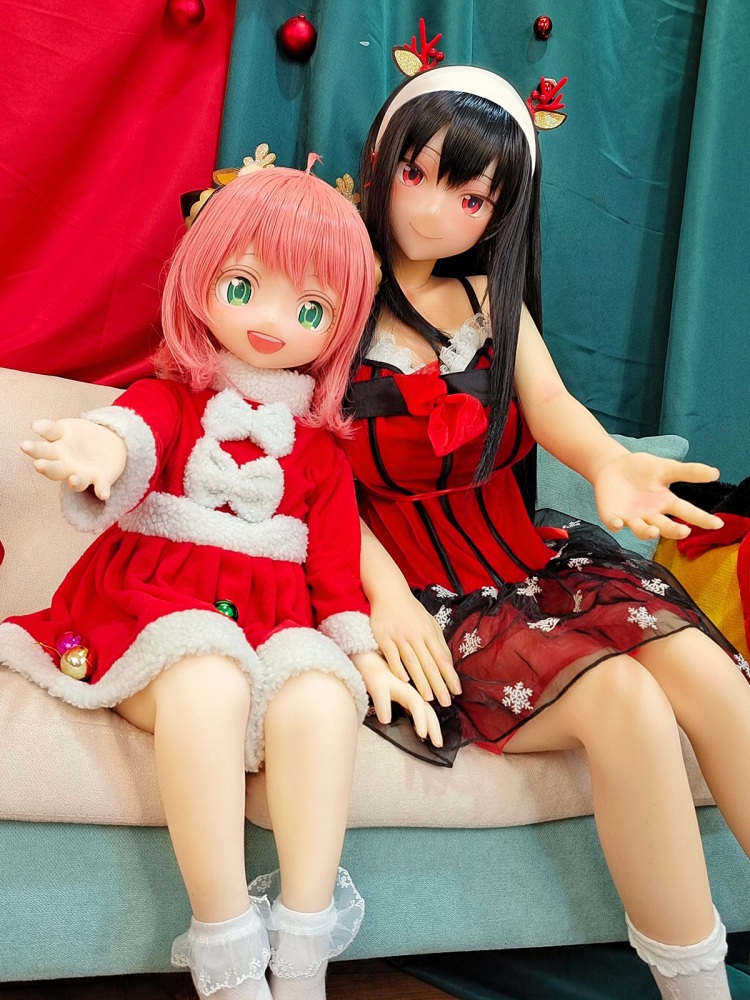 Aotume-105cm Full TPE sex doll AA-cup #86 head Cosplay Shio Okazaki Christmas Doll