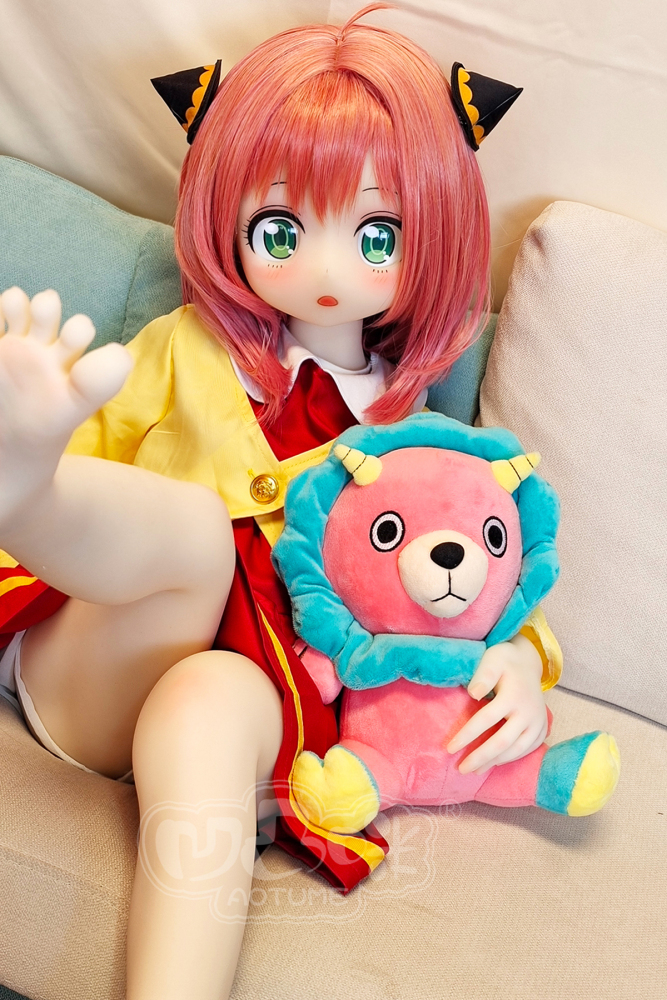 Aotume-105cm Full TPE sex doll AA-cup #89 head Cosplay kawaii Mini Sex Doll