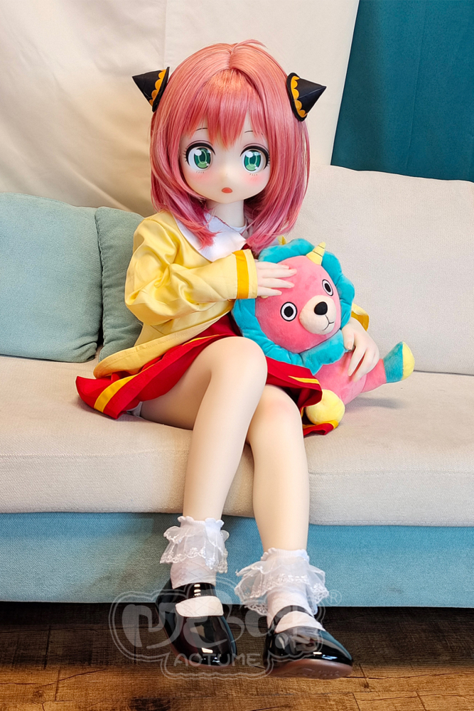 Aotume-105cm Full TPE sex doll AA-cup #89 head Cosplay kawaii Mini Sex Doll