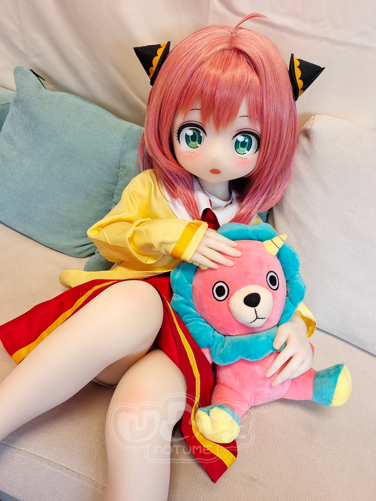 Aotume-105cm Full TPE sex doll AA-cup #89 head Cosplay kawaii Mini Sex Doll