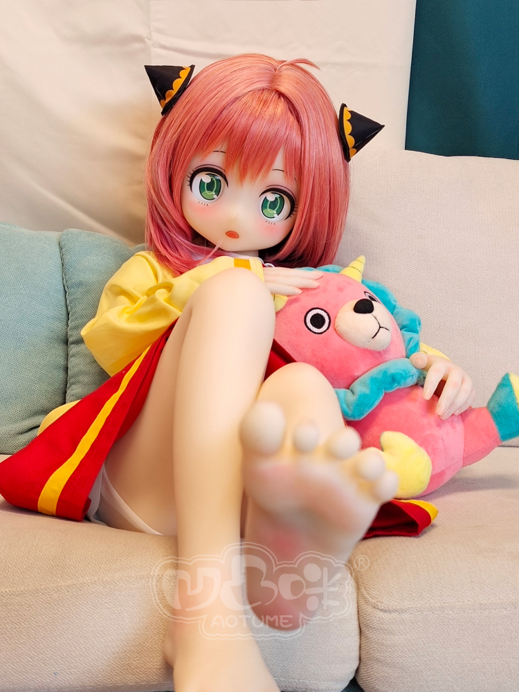 Aotume-105cm Full TPE sex doll AA-cup #89 head Cosplay kawaii Mini Sex Doll