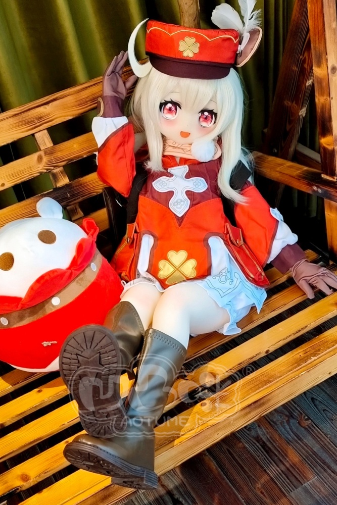 Aotume-105cm Full TPE sex doll AA-cup #95 head Cosplay kawaii Mini Sex Doll