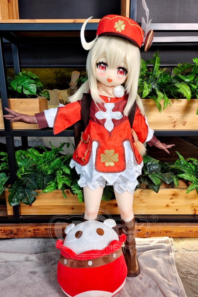 Aotume-105cm Full TPE sex doll AA-cup #95 head Cosplay kawaii Mini Sex Doll