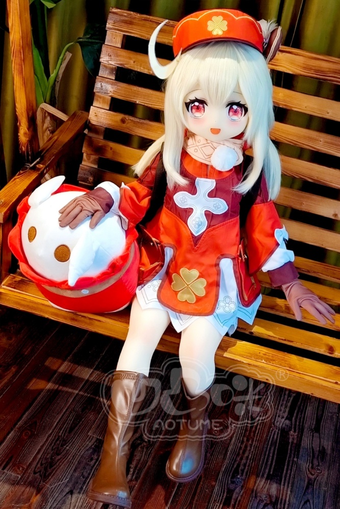 Aotume-105cm Full TPE sex doll AA-cup #95 head Cosplay kawaii Mini Sex Doll