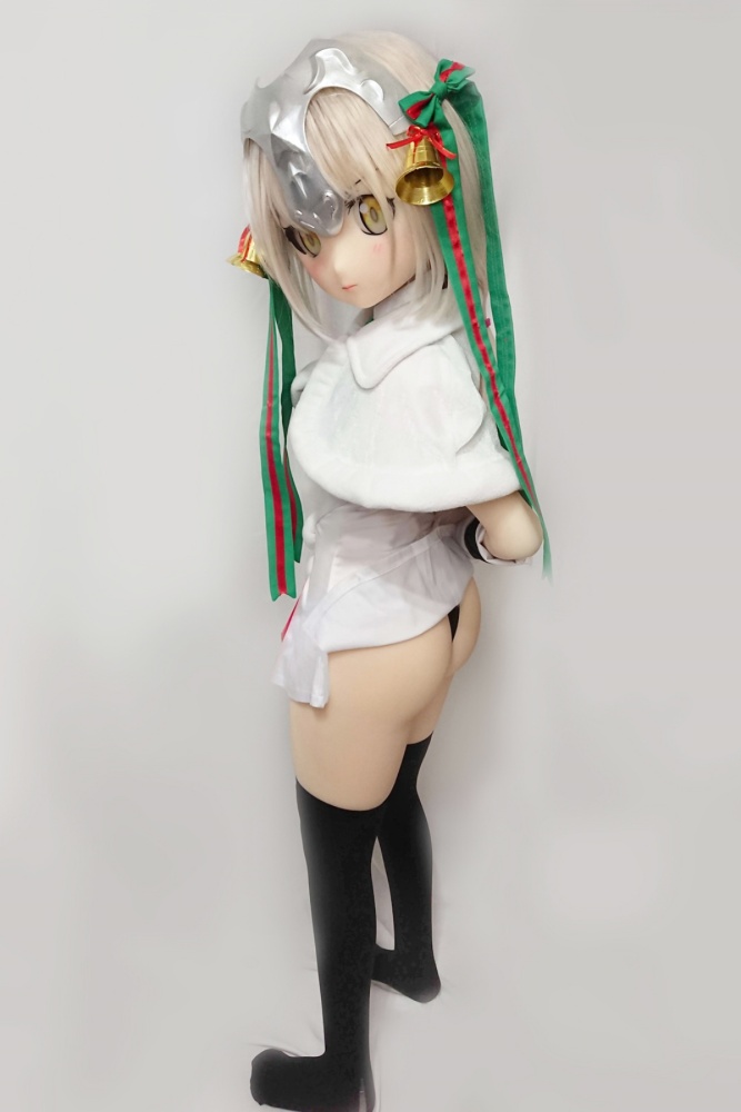 Aotume-135cm 4.4ft AA Cup Fat Mini sex doll Cartoon Anime Super Realistic Silicone Sex Doll Head #11