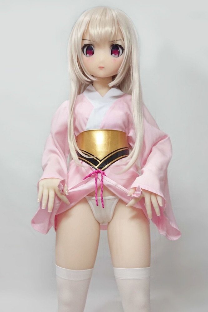 Aotume-135cm 4.4ft AA Cup Fat Mini sex doll Cartoon Anime Super Realistic Silicone Sex Doll Head #11