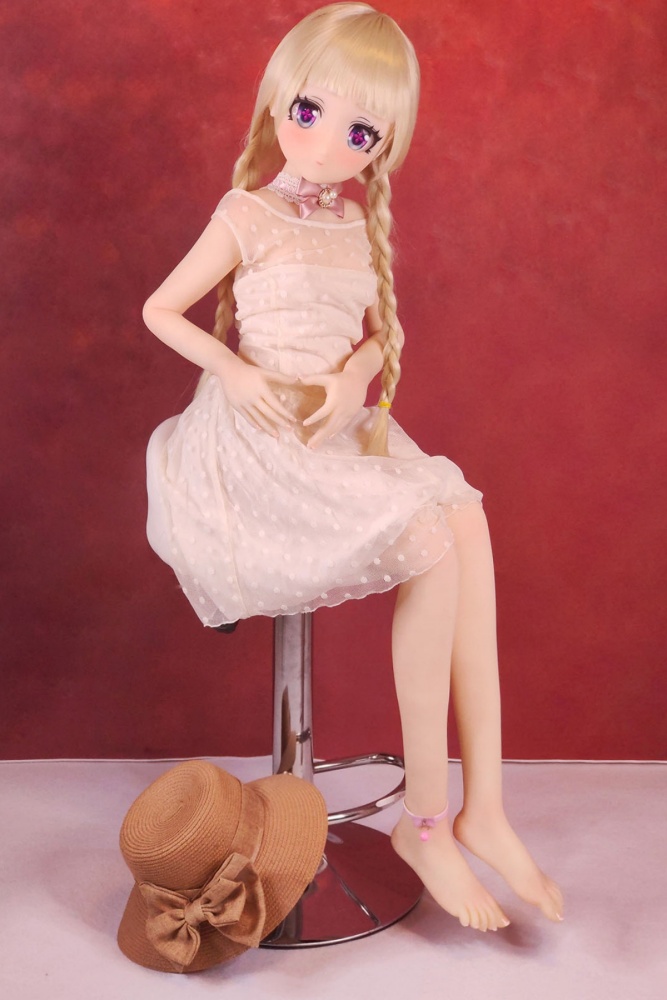 Aotume-135cm 4.4ft Head #17 AA Cup Fat Body Mini sex doll Cartoon Anime Super Realistic Silicone Sex Doll