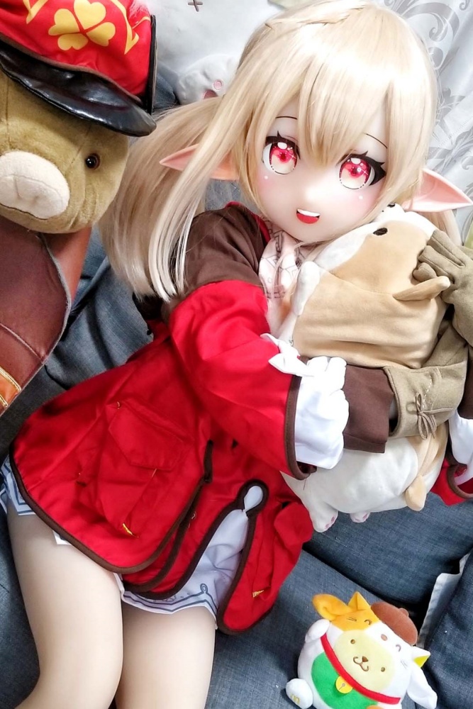 Aotume-135cm 4.4ft Head #26 AA Cup Slim Body Mini sex doll Cartoon Anime Super Realistic Silicone Sex Doll