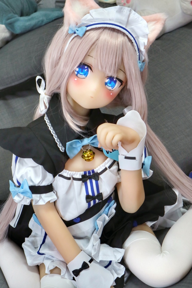 Aotume-135cm 4.4ft Head #59 AA Cup Slim Body Mini sex doll Cartoon Anime Super Realistic Silicone Sex Doll