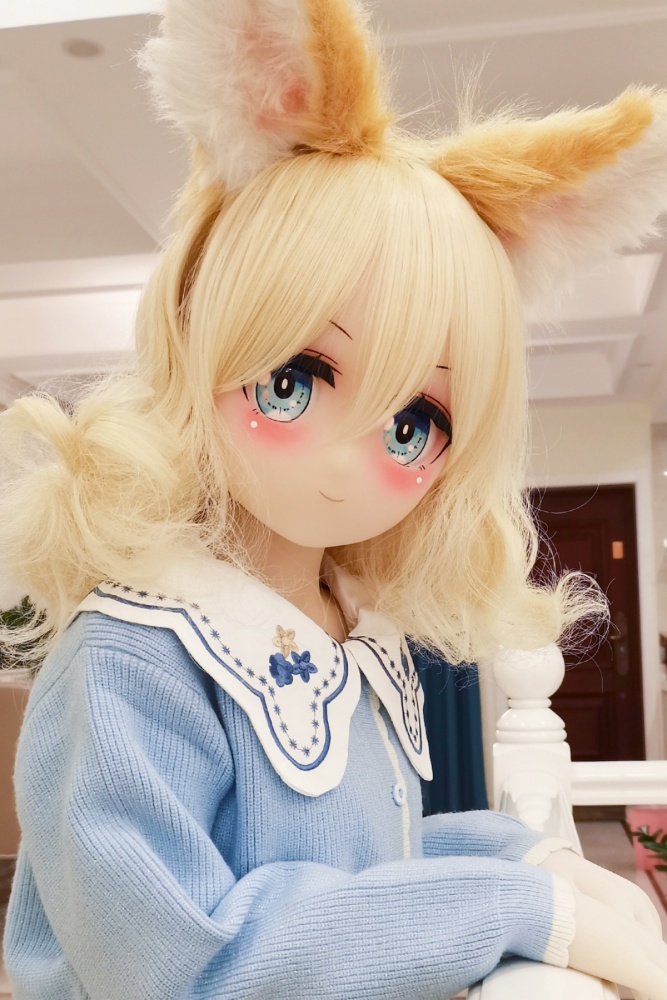 Aotume-135cm 4.4ft Head #67 AA Cup Slim Body Mini sex doll Cartoon Anime Super Realistic Silicone Sex Doll