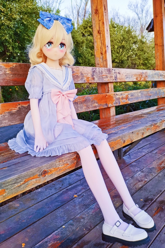 Aotume-135cm 4.4ft Head #67 AA Cup Slim Body Mini sex doll Cartoon Anime Super Realistic Silicone Sex Doll