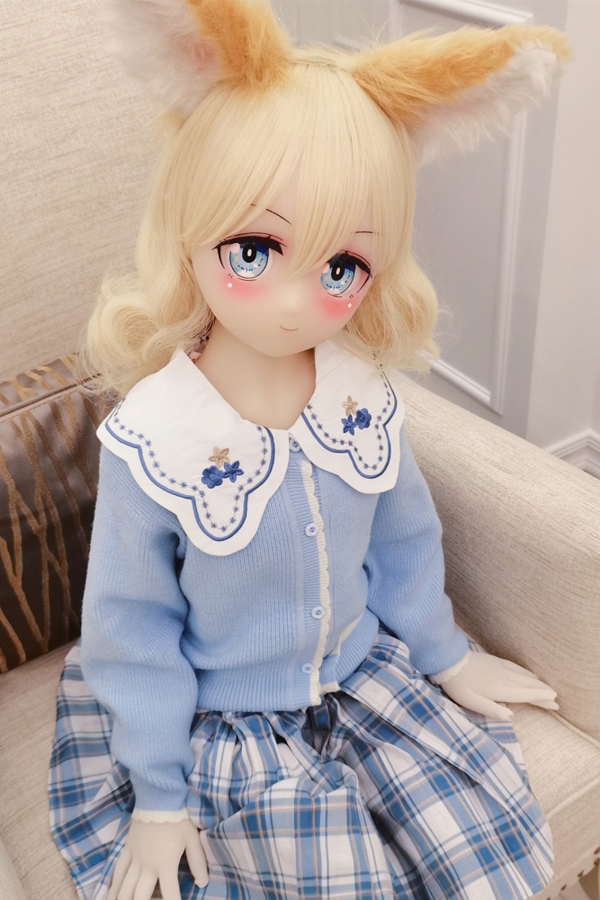 Aotume-135cm 4.4ft Head #67 AA Cup Slim Body Mini sex doll Cartoon Anime Super Realistic Silicone Sex Doll