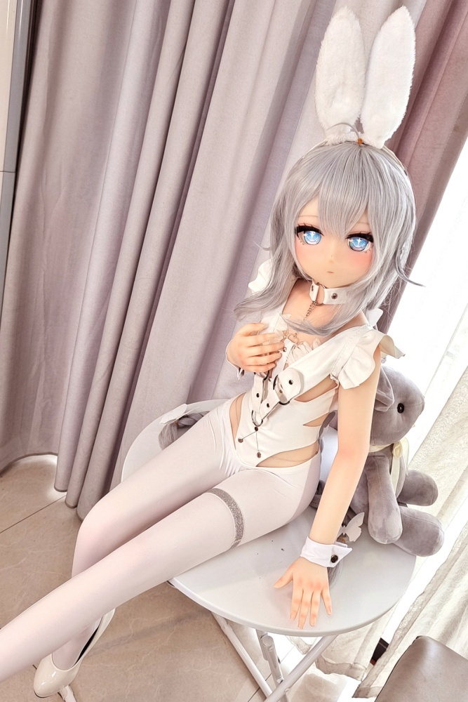 Aotume-135cm 4.4ft Head #80 AA Cup Slim Body Mini sex doll Cartoon Anime Super Realistic Silicone Sex Doll