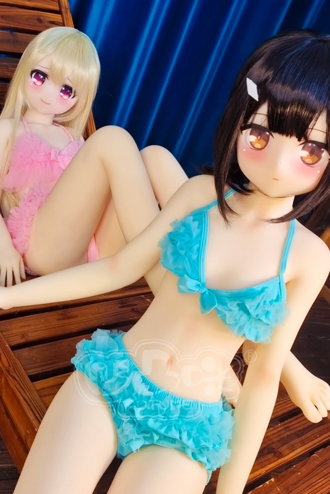Aotume-135cm 4.4ft Head #99 AA Cup Slim Body Mini sex doll Cartoon Anime Super Realistic Silicone Sex Doll