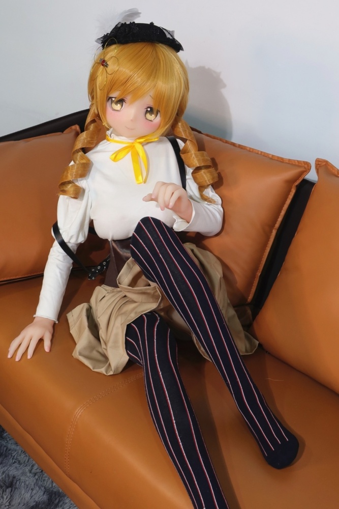 Aotume-145cm 4.75ft Head #70 D Cup Young Girl Mini Sex Doll Cartoon Anime Super Realistic Silicone Sex Doll