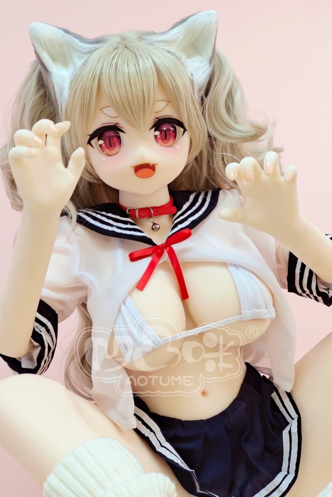 Aotume-135cm 4.4ft Head #107 G Cup Mini sex doll Cartoon Anime Super Realistic Silicone Sex Doll