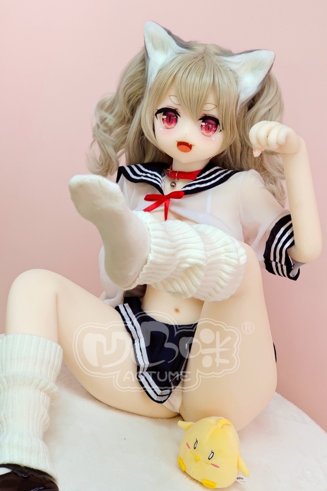 Aotume-135cm 4.4ft Head #107 G Cup Mini sex doll Cartoon Anime Super Realistic Silicone Sex Doll