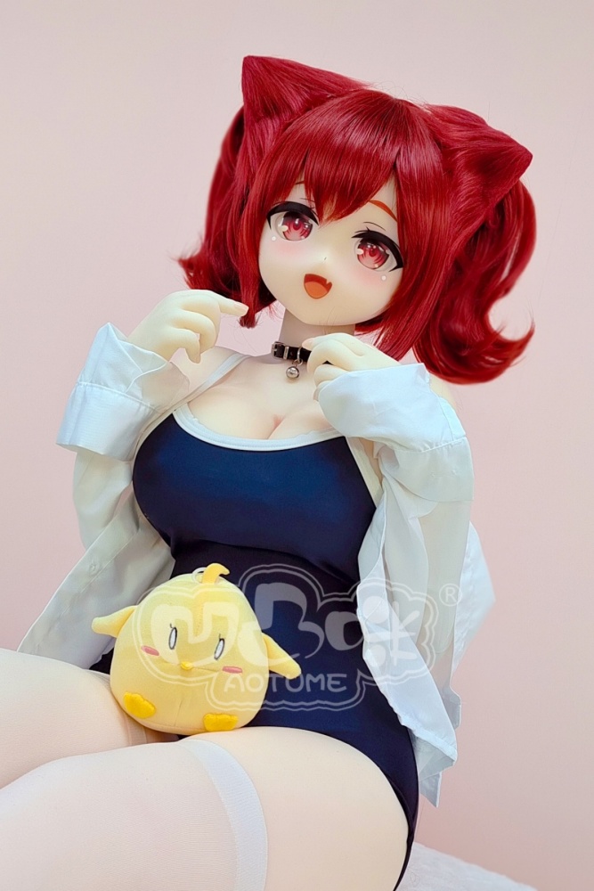 Aotume-135cm 4.4ft Head #108 G Cup Mini sex doll Cartoon Anime Super Realistic Silicone Sex Doll
