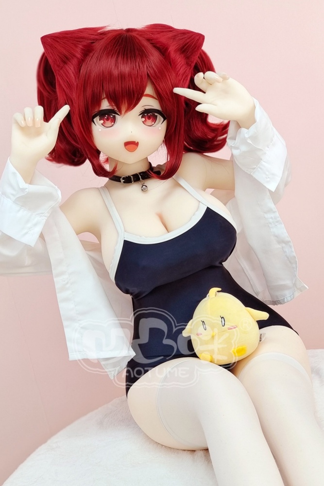 Aotume-135cm 4.4ft Head #108 G Cup Mini sex doll Cartoon Anime Super Realistic Silicone Sex Doll