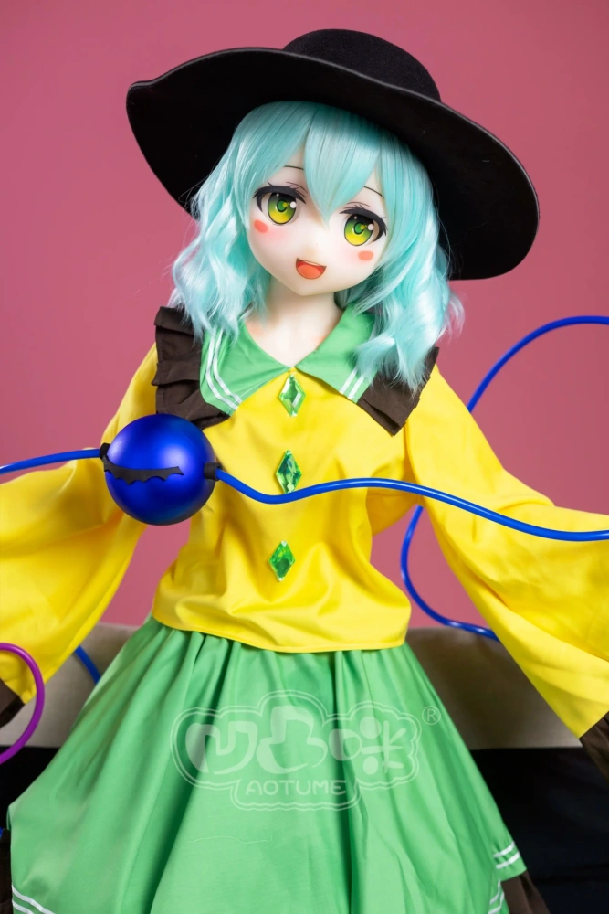 Aotume-135cm 4.4ft Head #122 B Cup Mini sex doll Cartoon Anime Super Realistic Silicone Sex Doll
