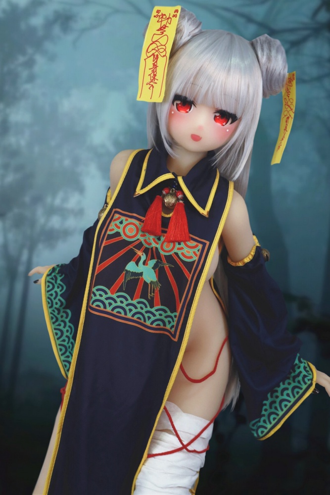 Aotume-135cm 4.4ft Head #56 C Cup Mini sex doll Cartoon Anime Super Realistic Silicone Sex Doll