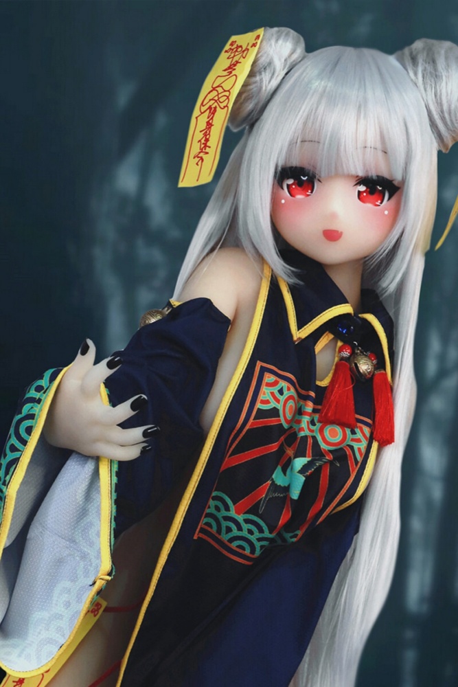 Aotume-135cm 4.4ft Head #56 C Cup Mini sex doll Cartoon Anime Super Realistic Silicone Sex Doll
