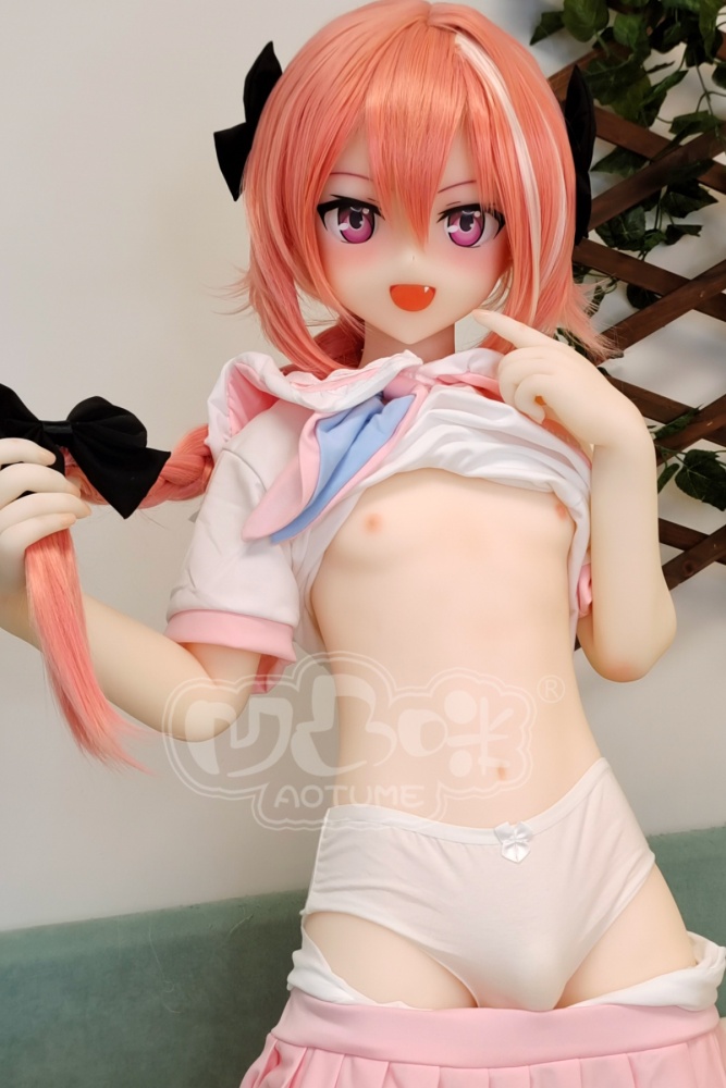 Aotume-142cm 4.65ft Head #96-2 Male Mini Boy Sex Doll Cartoon Anime Super Realistic Silicone Sex Doll