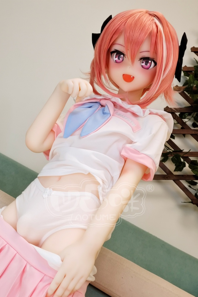 Aotume-142cm 4.65ft Head #96-2 Male Mini Boy Sex Doll Cartoon Anime Super Realistic Silicone Sex Doll