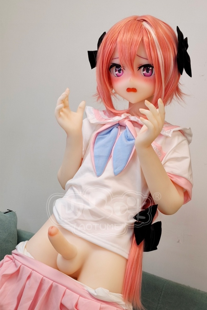 Aotume-142cm 4.65ft Head #96-1 Male Mini Boy Sex Doll Cartoon Anime Super Realistic Silicone Sex Doll