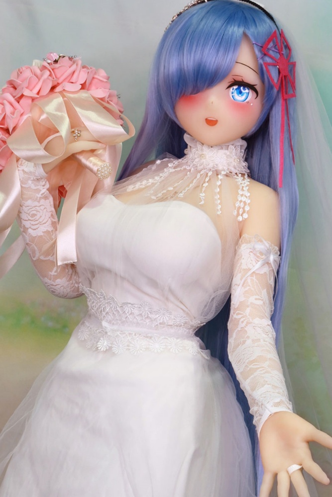 Aotume-145cm 4.75ft Head #42 D Cup Young Girl Mini Sex Doll Cartoon Anime Super Realistic Silicone Sex Doll