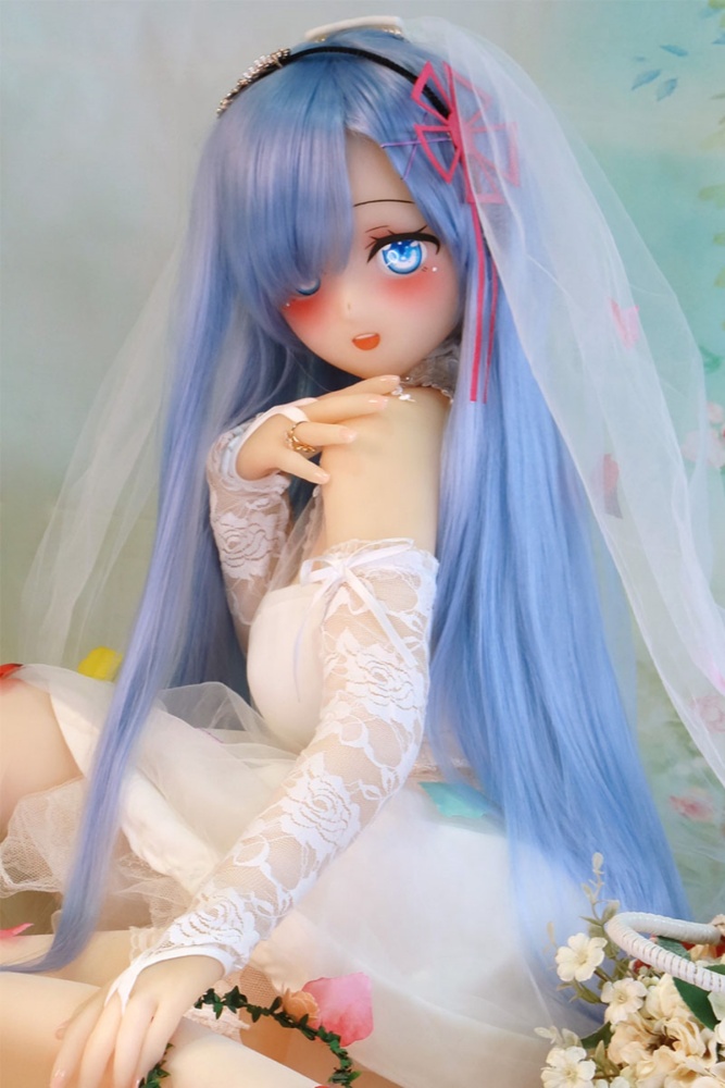 Aotume-145cm 4.75ft Head #42 D Cup Young Girl Mini Sex Doll Cartoon Anime Super Realistic Silicone Sex Doll