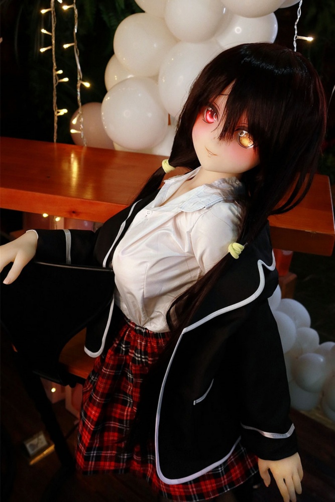Aotume-145cm 4.75ft Head #53 D Cup Young Girl Mini Sex Doll Cartoon Anime Super Realistic Silicone Sex Doll