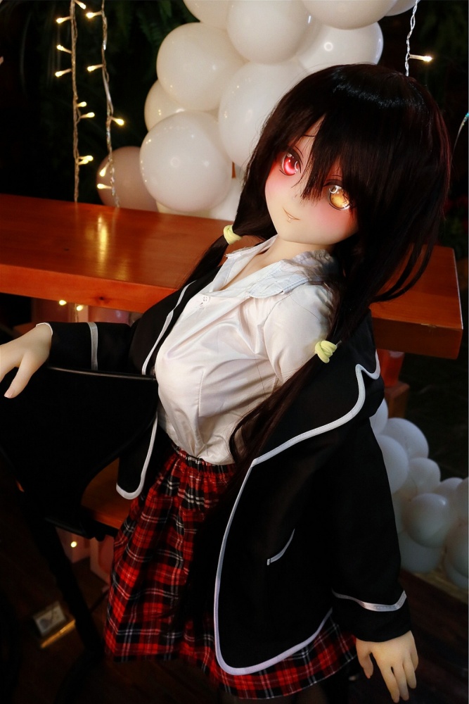 Aotume-145cm 4.75ft Head #53 D Cup Young Girl Mini Sex Doll Cartoon Anime Super Realistic Silicone Sex Doll