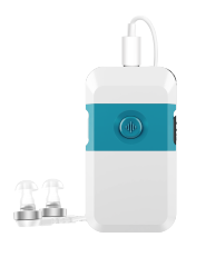 LOVE 400 Super Power Body Worn Pocket Hearing Aid with Trimmer for Severe Hearing Loss