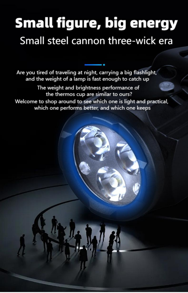 Portable flashlight