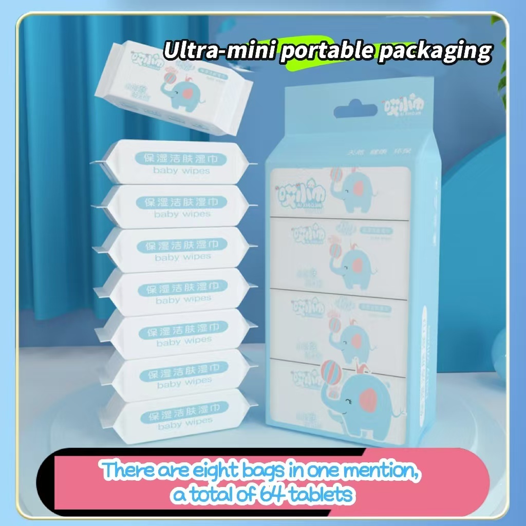 Convenient wet wipes