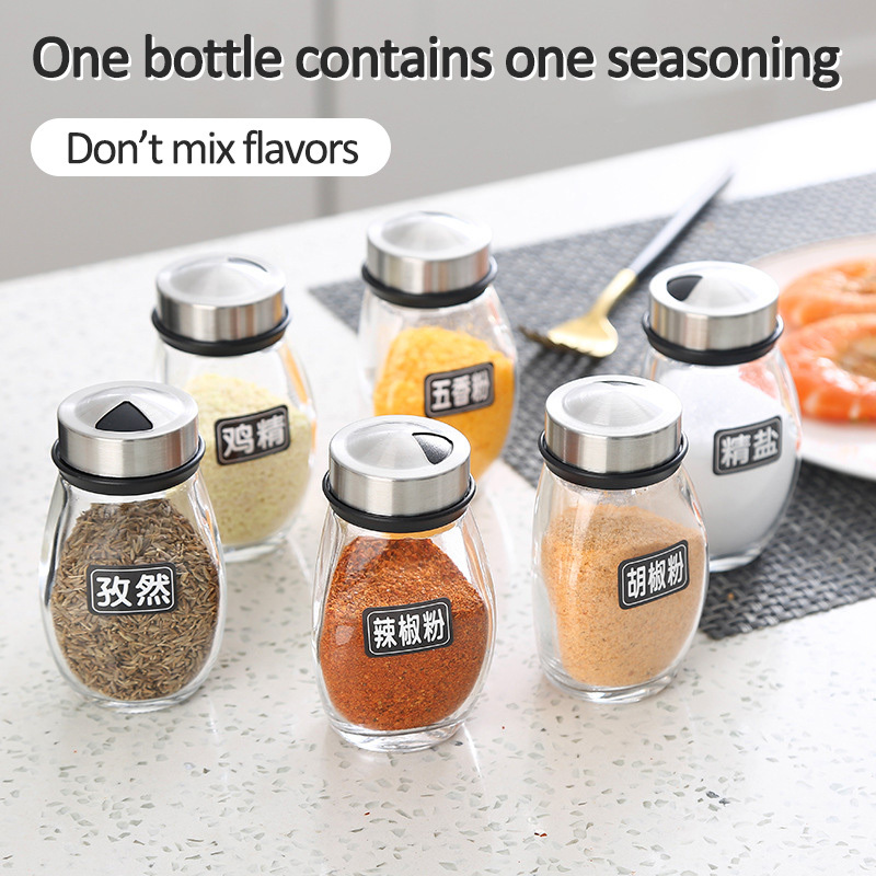 Rotary Spice Bottles